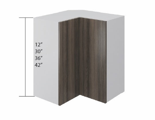 Smoked Oak Wall Easy Reach Cabinet