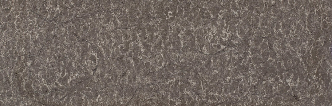 6003 Coastal Grey Marbled Grey with White and Black Swirl Quartz Countertop