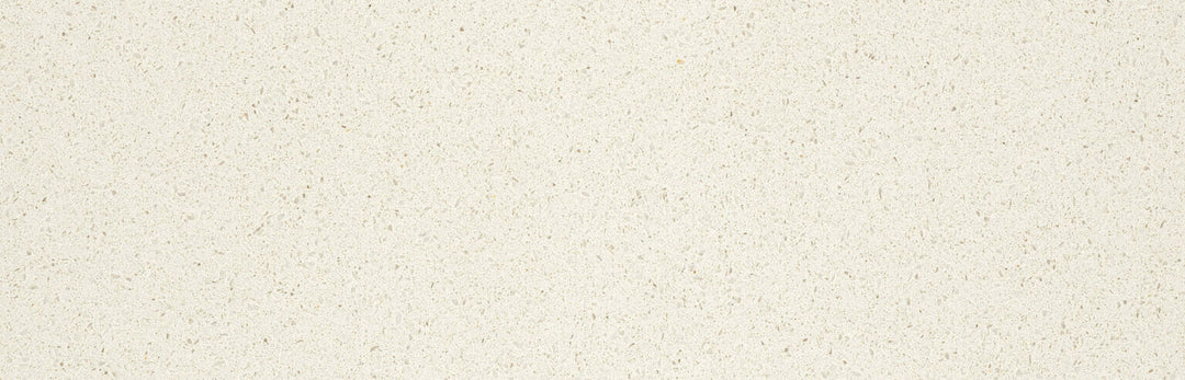 9141 Ice Snow Ice White with Subtle Neutral Speckled Quartz Countertop