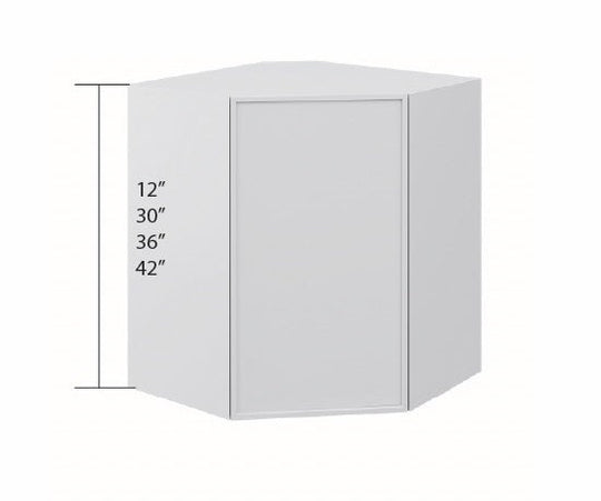 Gray High Gloss Wall Diagonal Cabinet